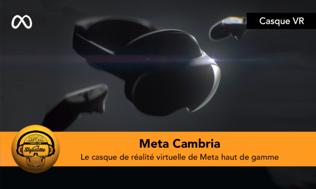 Meta Cambria le prochain casque de réalité virtuelle autour de 1200 €