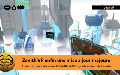 Zenith VR mise à jour Le Trône Céleste annonce le 31 mai 2022