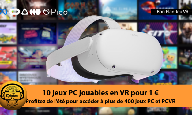 10 jeux PCVR pour 1€ seulement à essayer avec votre casque VR et un PC