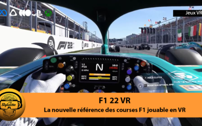 F1 22 VR le simulateur de course sur PC jouable en VR