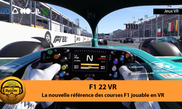 F1 22 VR le simulateur de course sur PC jouable en VR