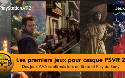 Jeux Playstation VR 2 annoncés pour le lancement du casque VR