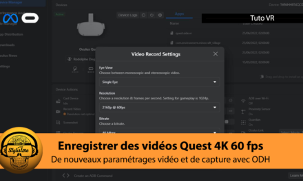 Meta Quest active enfin les paramètres d’enregistrement vidéo