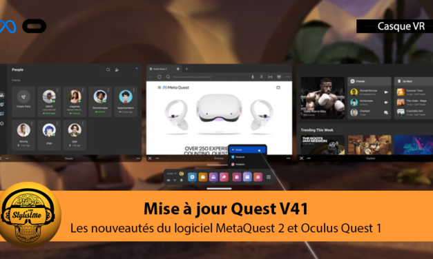 Meta Quest v41 les nouveautés de la mise à jour logiciel