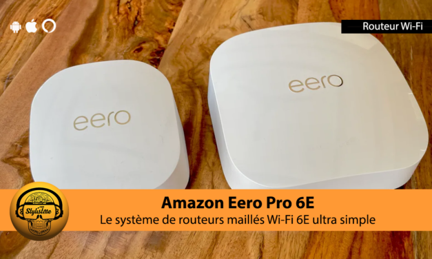 Amazon Eero Pro 6E système de routeurs Wi-Fi 63 en réseau maillé