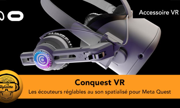 Conquest VR : le casque audio haute qualité pour Meta Quest