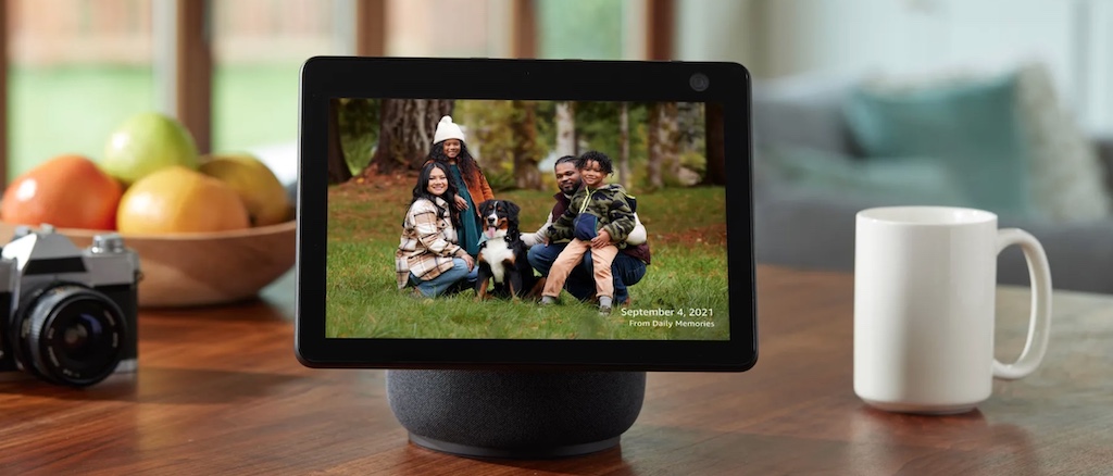 Amazon Echo Show affichage cadre photo