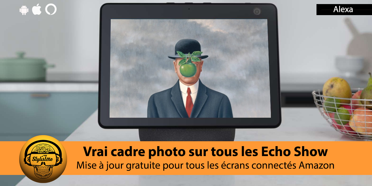 Amazon Echo show fonction cadre photo pour tous les modèles