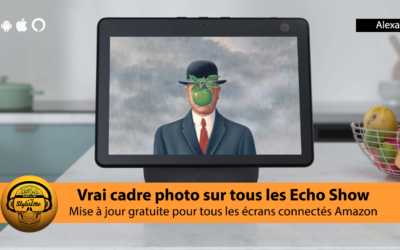 Amazon Echo show fonction cadre photo pour tous les modèles