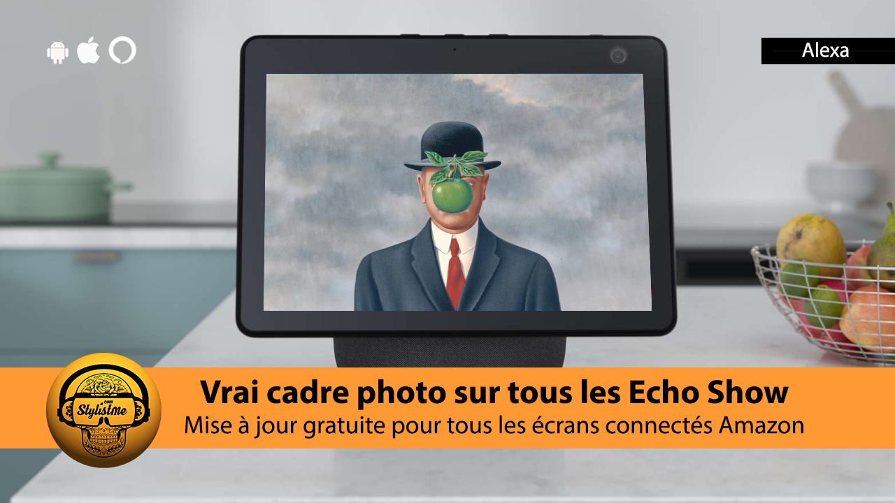 Amazon Echo show fonction cadre photo pour tous les modèles