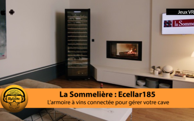 Ecellar185 l’armoire à vin connecté de La Sommelière