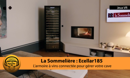 Ecellar185 l’armoire à vin connecté de La Sommelière