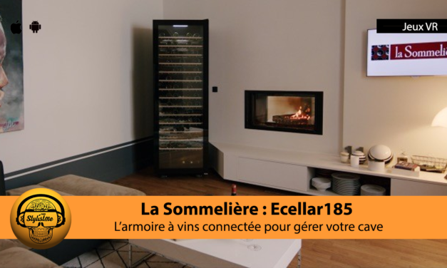 Ecellar185 l’armoire à vin connecté de La Sommelière