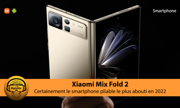 Xiaomi Mix Fold 2 smartphone avec son superbe écran pliable de 8 pouces