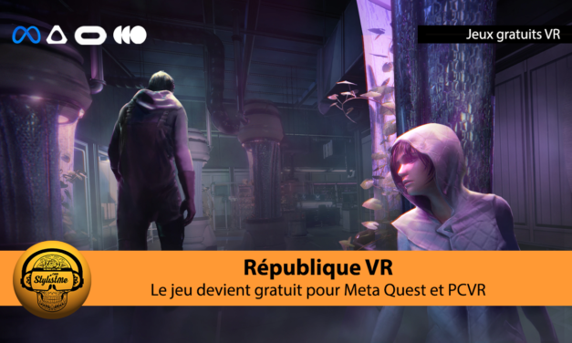 République VR gratuit sur Meta Quest et casques PCVR