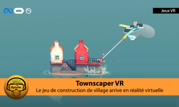 Townscaper VR adapté en réalité virtuelle sur Meta Quest et Pico Neo