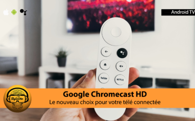 Google Chromecast HD sous Android TV 12 la clé à petit prix