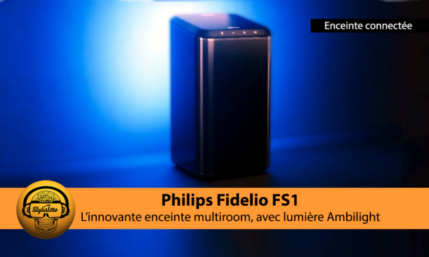 Philips Fidelio FS1 enceinte façon Sonos One avec éclairage en plus