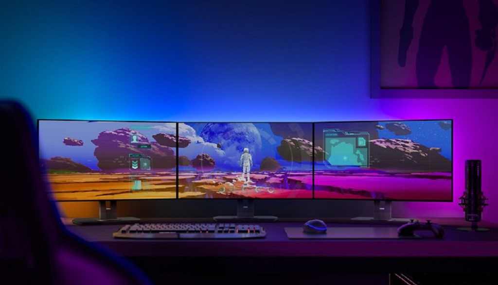 Philips Hue Play gradient Lightstrip 3 écrans PC