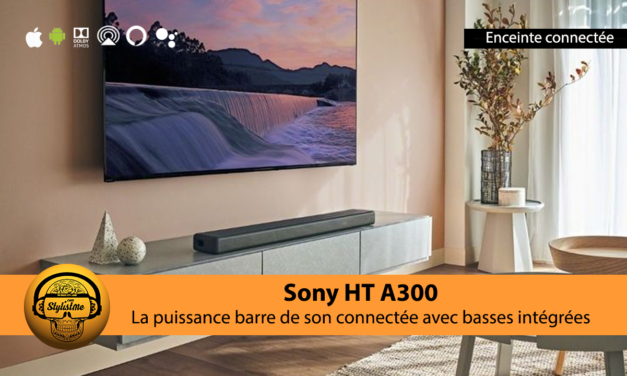 Sony HT A3000 barre de son multiroom Google Home