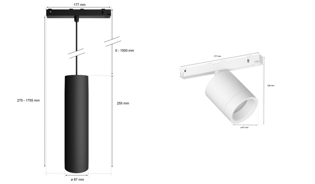 Spot cylindrique Perifo