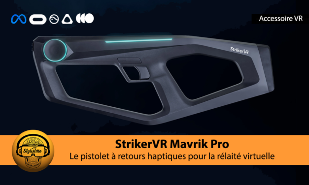 StrikerVR Mavrik Pro pistolet VR à retour haptique