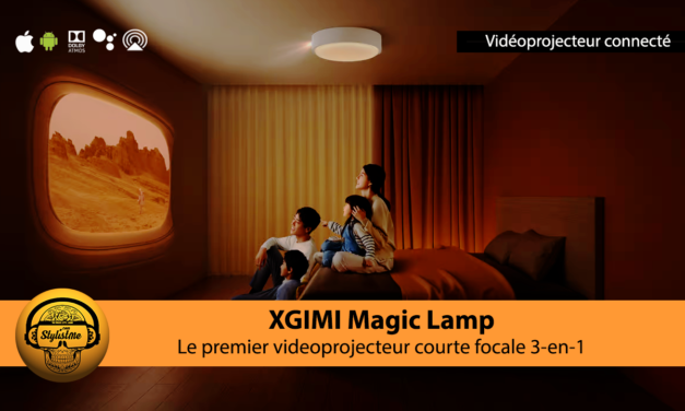 XGIMI Magic Lamp : innovant vidéoprojecteur avec son et plafonnier