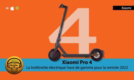 Xiaomi Pro 4 la trottinette électrique parfaite pour la rentrée 2022