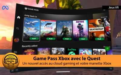 Xbox Game Pass disponible en VR sur Meta Quest 2 et Quest Pro