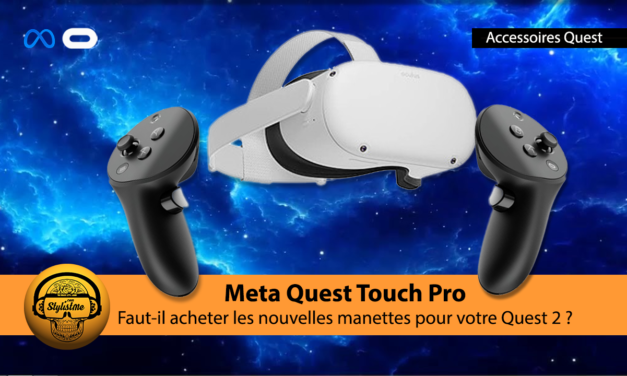 Meta Quest Touch Pro compatible avec le Meta Quest 2