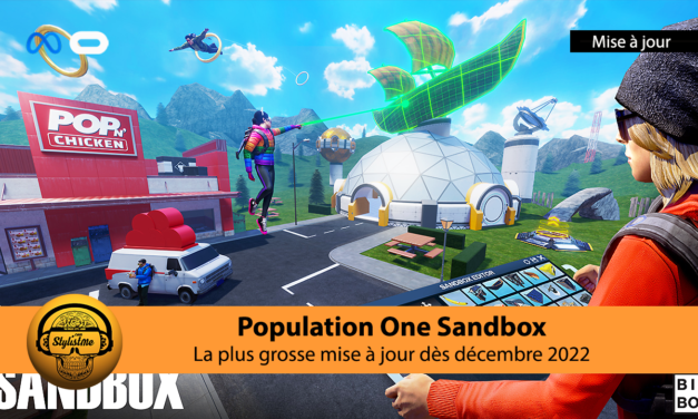 Population One Sandbox : la plus grosse mise à jour ajoute un bas à sable