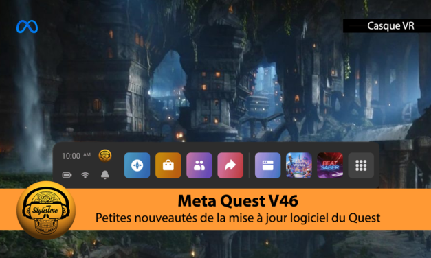 Meta Quest V46 petites nouveautés juste avant Meta Connect 2022