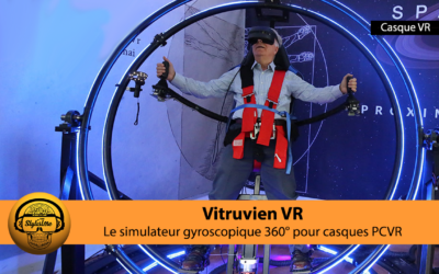 Vitruvian VR simulateur gyroscopique 3 axes pour casque VR