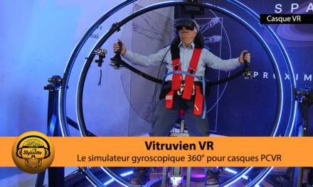 Vitruvian VR simulateur gyroscopique 3 axes pour casque VR