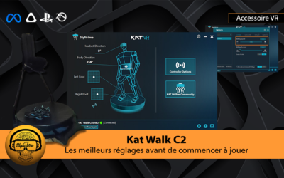 Test Kat Walk C2 les réglages avant de jouer en VR