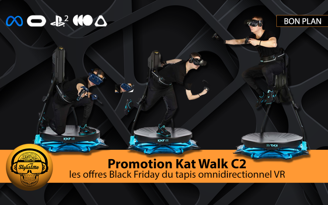 Promotion Kat Walk C2 le tapis de course omnidirectionnel VR