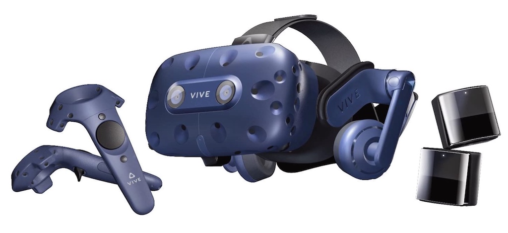 HTC Vive Pro avec base de suivi