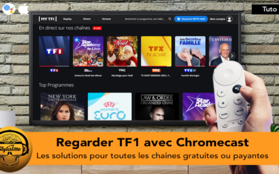Comment regarder TF1 avec un Google Chromecast gratuitement (tuto)