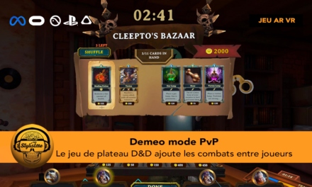 Demeo mode PVP arrive dans le jeu de plateau de donjons en VR