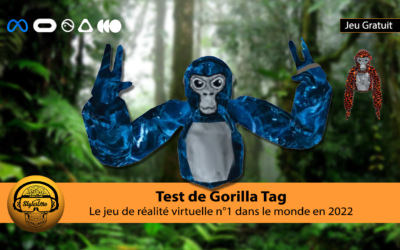 Gorilla Tag le plus célèbre jeu gratuit VR débarque sur le Meta Store