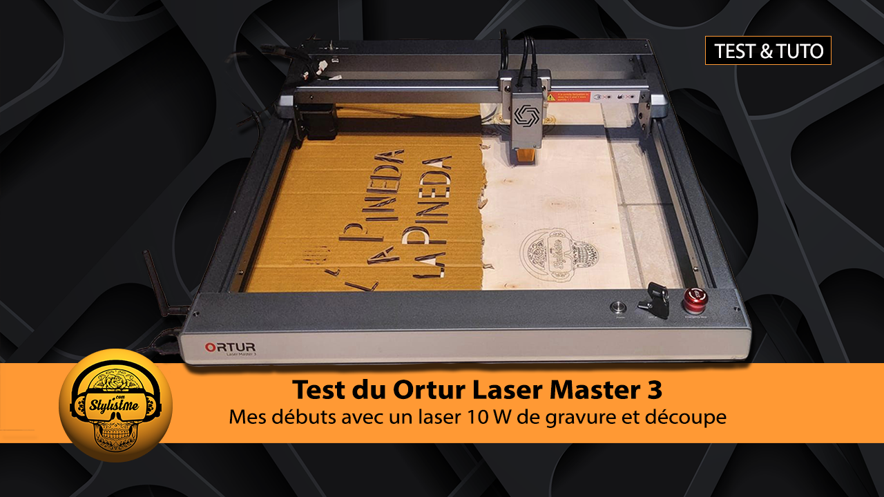 kolbe Konkurrencedygtige Caroline Ortur Laser Master 3 test et avis du graveur et découpe au laser