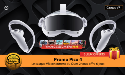 Pico 4 promo du casque VR pour Noël 2022 avec 6 jeux VR offerts