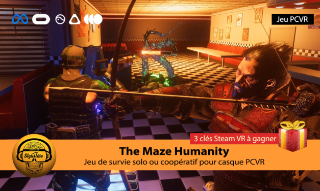 The Maze Humanity test avis du jeu d’action VR avec 3 clés Steam à gagner