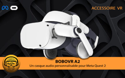 BOBOVR A2 le casque audio à fixer sur votre Meta Quest 2