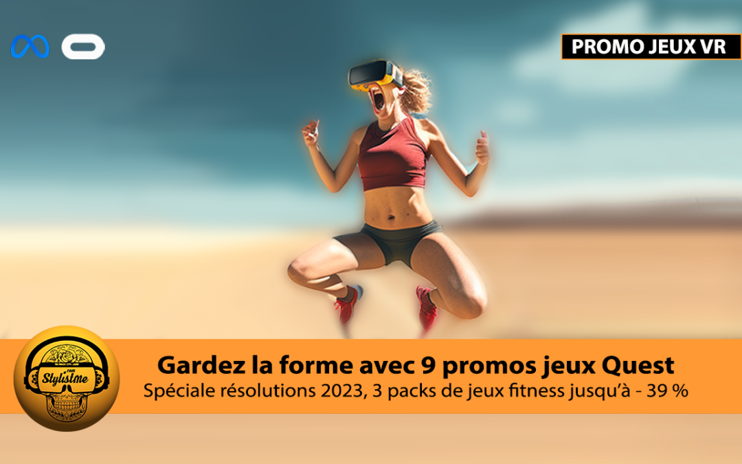 Fitness VR promo résolutions nouvelle année 2023 sur Quest Store