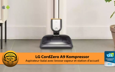 LG CordZero A9 premier aspirateur balai sans fil à brosse vapeur