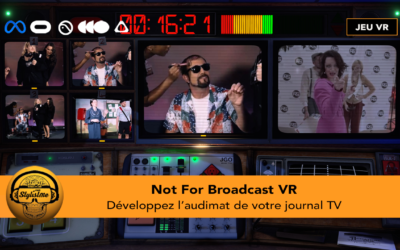 Not For Broadcast VR : le studio télé en réalité virtuelle