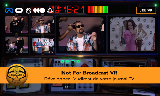 Not For Broadcast VR : le studio télé en réalité virtuelle