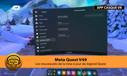 Quest V49 la mise à jour pour Meta Quest 2 et Quest Pro