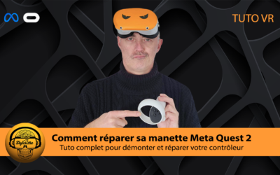 Réparer les manettes du Quest 2 le kit pour les joysticks